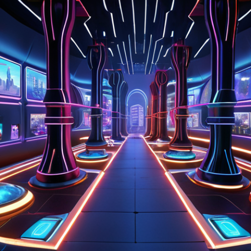 **

"Vibrant virtual land plot in a popular metaverse platform, bustling with avatars, futuristic buildings, and digital storefronts. Emphasize opportunity and potential. High-resolution, dynamic lighting, metaverse atmosphere."

**